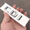 3d ABS Chrome CDI Logo Letters Car Trunk Emblem Badge For ML 320 270 C220 W204 A B GLK 220 CDI Sticker Accessories