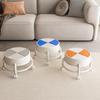 Universelles kleines Hocker mit Rädern 360° drehbar Kinder Rollhocker Niedriger Hocker Niedriger Rollhocker Niedrige Höhe Rollender Stuhl mit Rädern für Zimmer