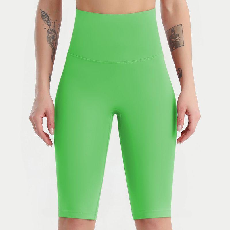Yoga Shorts Women High Waist Buttock Lifting Leggings Nude Feel Training No T Line Fitness Sports Shorts Summer Fitness Pants