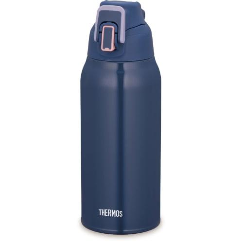 Thermos Water Bottle Vacuum Insulated Sports Bottle 0.8L Navy Peach Cold Storage Only FHT-802F NVPC