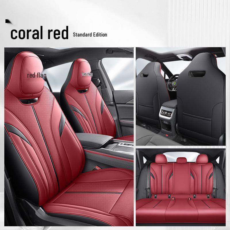 Hongqi H6 Full Surround Leather Seat Cover - Four Seasons Universal Fit