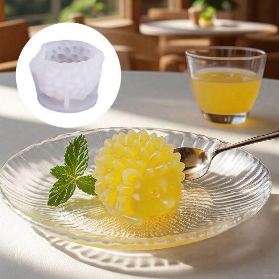 Mousse Cake Silicone Mold 3D Hedgehog Baking Mold for Jelly Chocolate Pudding Non-Stick Oven