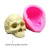 Halloween Skull Silicone Mold Keychain Resin Epoxy Craft Polymer Clay Craft