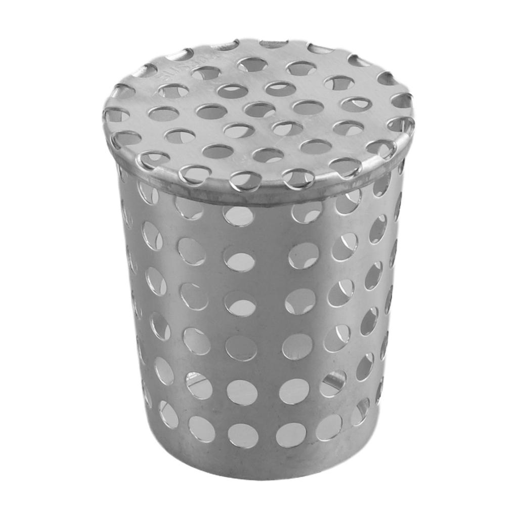 1pcs Rooftop Floor Drain Cover Stainless Steel Anti Blocking For Drainage Outdoor Tools Side Circular Hole Drain Screen Strainer