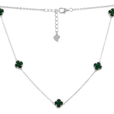 Collier en argent avec malachite (2128854)