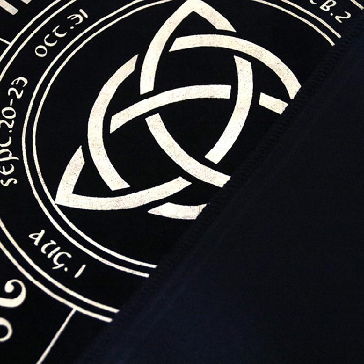 Autel Divination Pendule Nappe Tapis Jeu de Plateau Tissu de Tarot Cartes Oracles