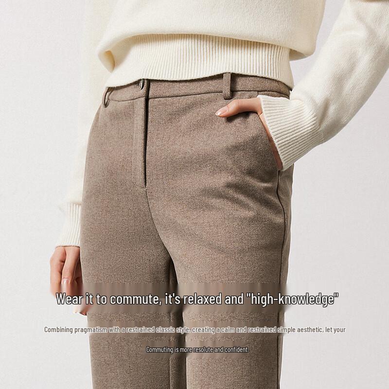 Navigare Women's Flared Warm Casual Pants