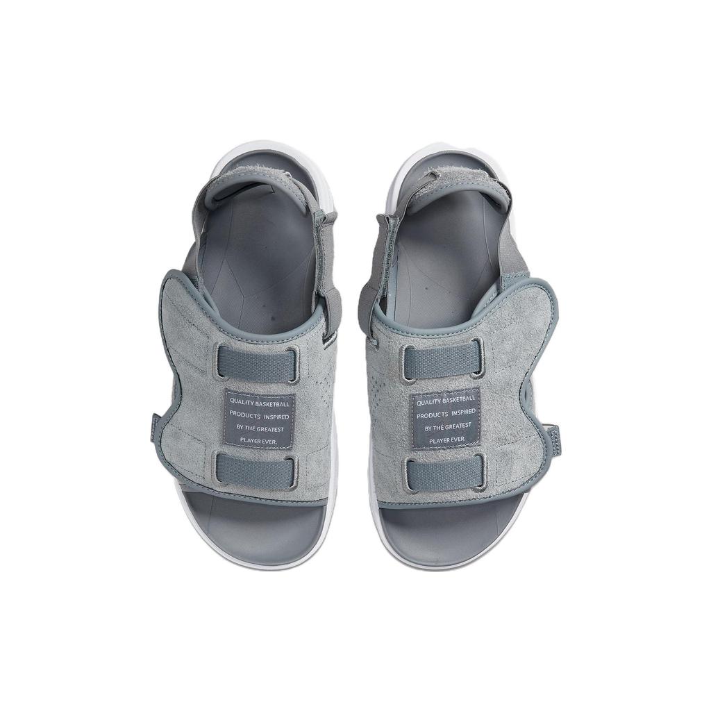Air Jordan LS Slide DJ9857-002 Men's Suede Adjustable Strap Cushioned Lifestyle Slides