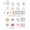 Attractive Animal Shape Round Wooden Drawer Handle Multifunctional Cabinet Pull