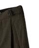 Sinkia Asymmetric Tuck Detail Gurkha Trousers Brown Khaki