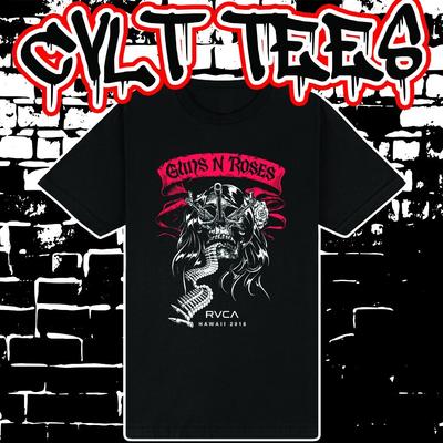 Guns N Roses Style Band Tee ~ 100% Cotton Unisex T-Shirt