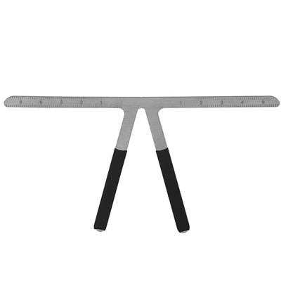 1PC Riglă de machiaj permanent pentru sprâncene, instrument reutilizabil de măsurare pentru modelarea tatuajului