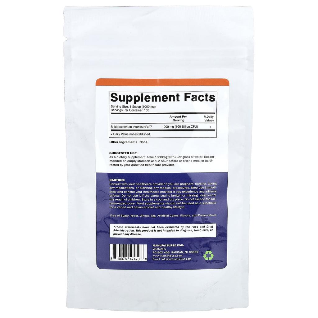 Vitamatic Bifidobacterium Infantis, 100g (3,5 uncji)