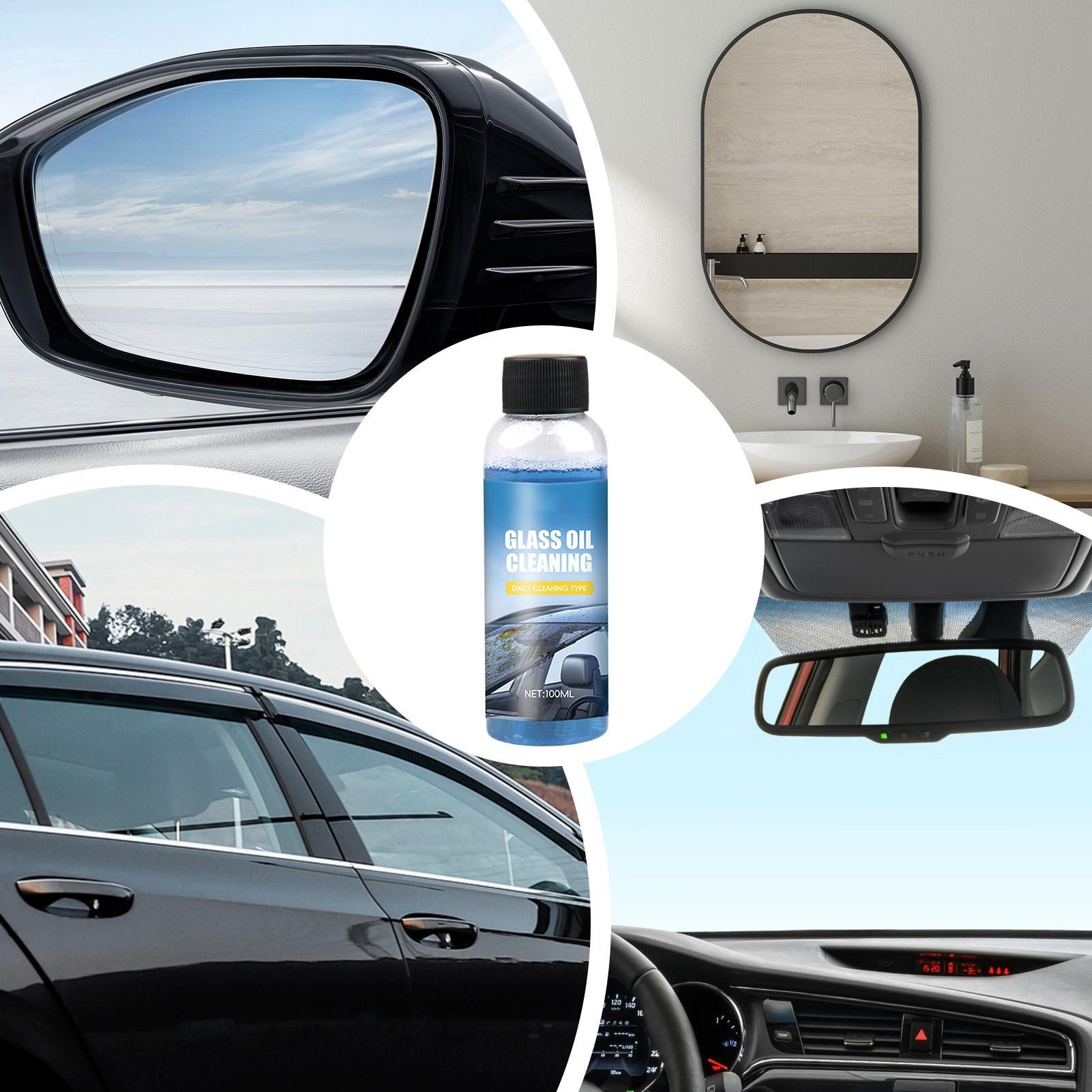 

Oil Film Remover 100ml Powerful Long Lasting Polishing Cleaner Glass Detailing Stain Remover For Car Home Bathroom Mirror Door CHINA
