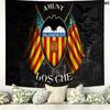 Valencia CF Logo Wall Tapestry Aesthetic Wall Hanging Printed Fabric Blanket Decorative Tapestries for Bedroom Living Room Home Decor