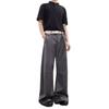 Retro Pleated Trousers Men's Loose Drape Feeling Casual Trend Fashion Commuting High Sense Loose Wide Leg Trousers