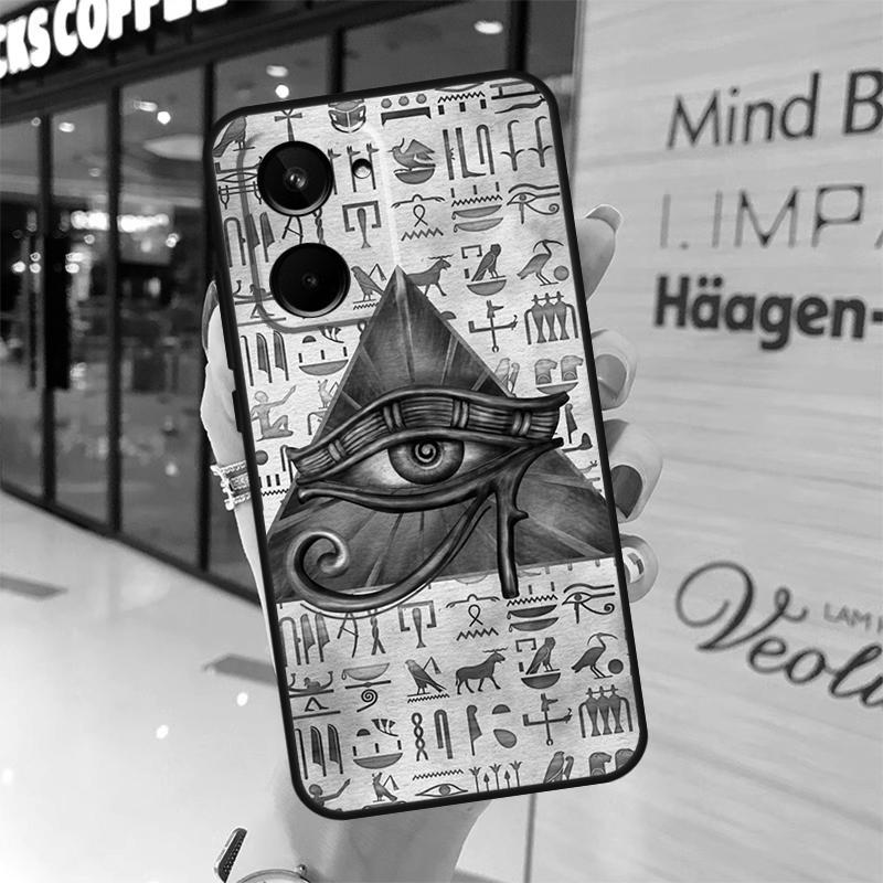 Egyptian Eye Of Horus Case For Realme 15 Pro 14 13 11 12 Pro Plus GT7 GT6 C55 C51 C53 C35 C33 C61 C65 C67 C71 C75