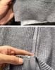 Versatile Double Zipper Cardigan: Autumn/Winter Loose Stand-up Collar Sweater Jacket