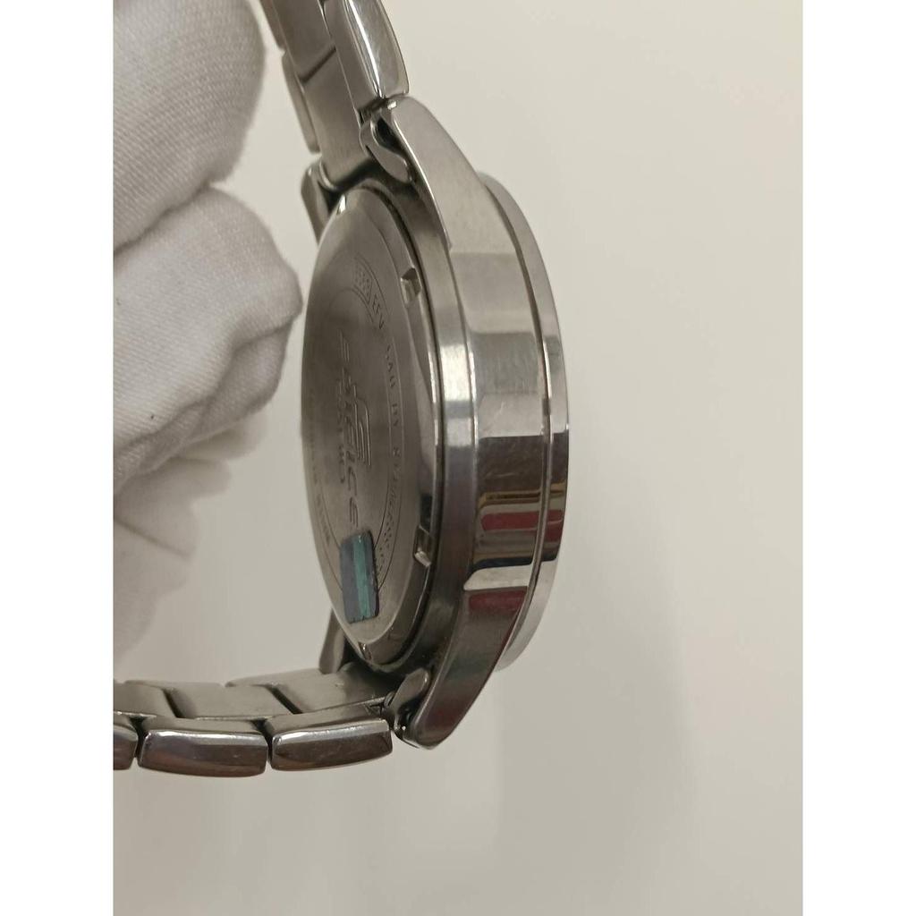 Used [Used Item] CASIO EDIFICE Watch EFV-540 Quartz Silver Stainless Steel Chronograph Watch Current Item