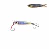 3D Bionics Design Micro Jigging Baits Sequin Finish Micro Fishing Lure  Stream Fishing