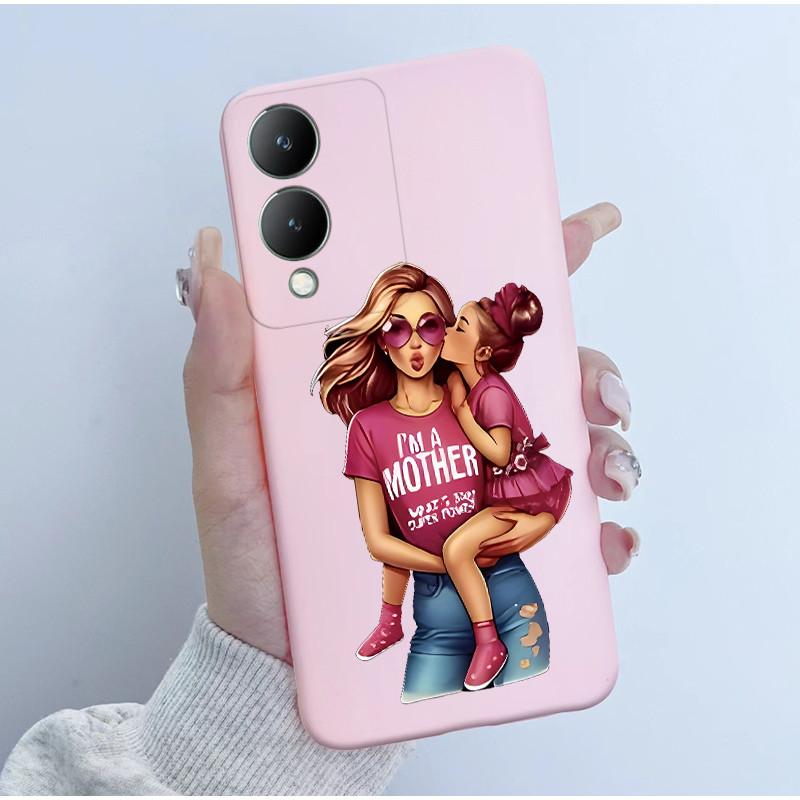 Cute Astronaut Panda Cartoon Phone Case For Vivo Y17s 2023 Casing TPU Slim Back Cover For Vivo Y17S 4G V2310 Soft Silicone Cases