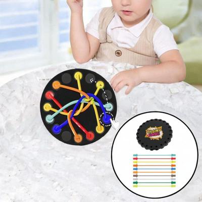 Rope Untangle Toy Kids Knots Color Sorting Spatial Imagination Puzzle Untie The Knot
