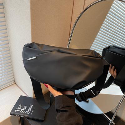 Anti-splashing Design Messenger Bag Women's  New High-end Breast Bag Large-capacity Sports Cycling Diagonal Backpack