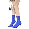 Women's Trendy Fashion Pointed Toe Heel Casual Boots, Short Booties