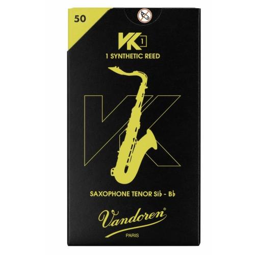 

Vandoren Synthetic Reed for Tenor Saxophone [SVK12250] VK1 Hardness: 50