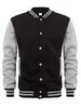 Men's Winter European Size Plus Velvet Baseball Cardigan Jacket