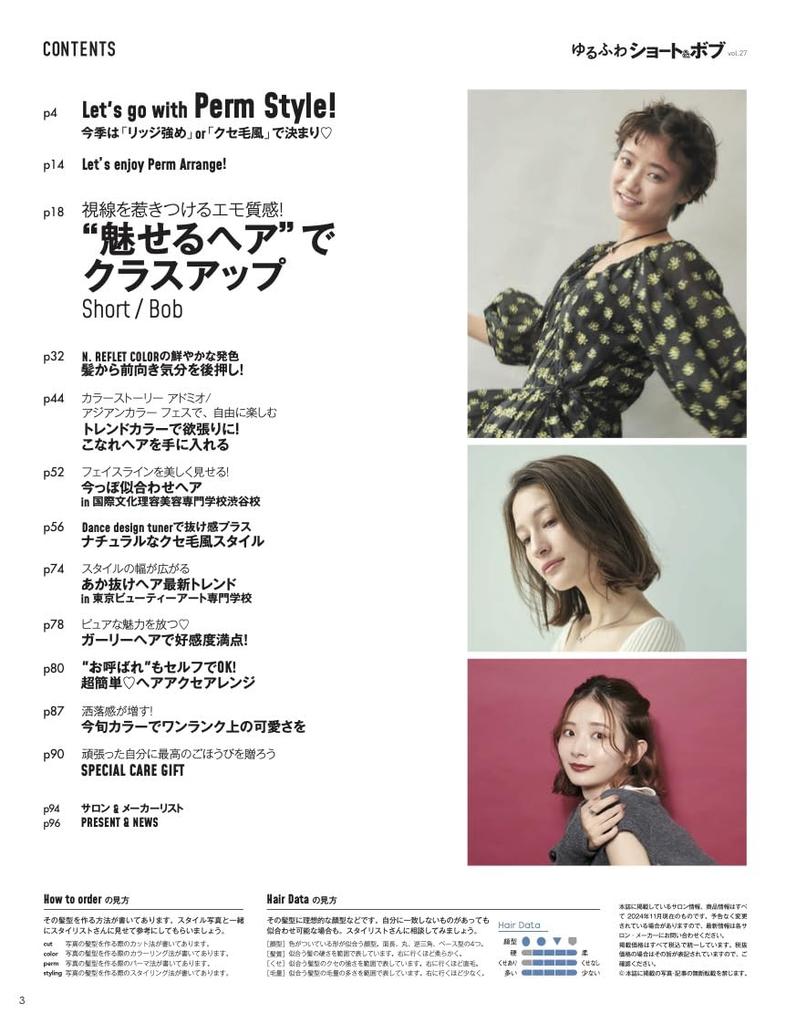 Loose and Fluffy Short Bob & VOL.27 (NEKO MOOK)