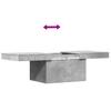 Coffee Table Concrete Gray 100 x 55 x 40 cm Particleboard