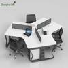 Zhonghaisen 3-Person Open-Plan Office Workstation Set