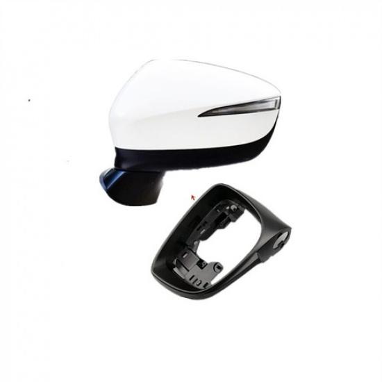 Black Left Side Door Wing Mirror Frame For Mazda CX-5 2015-2016 CX-3 2016-