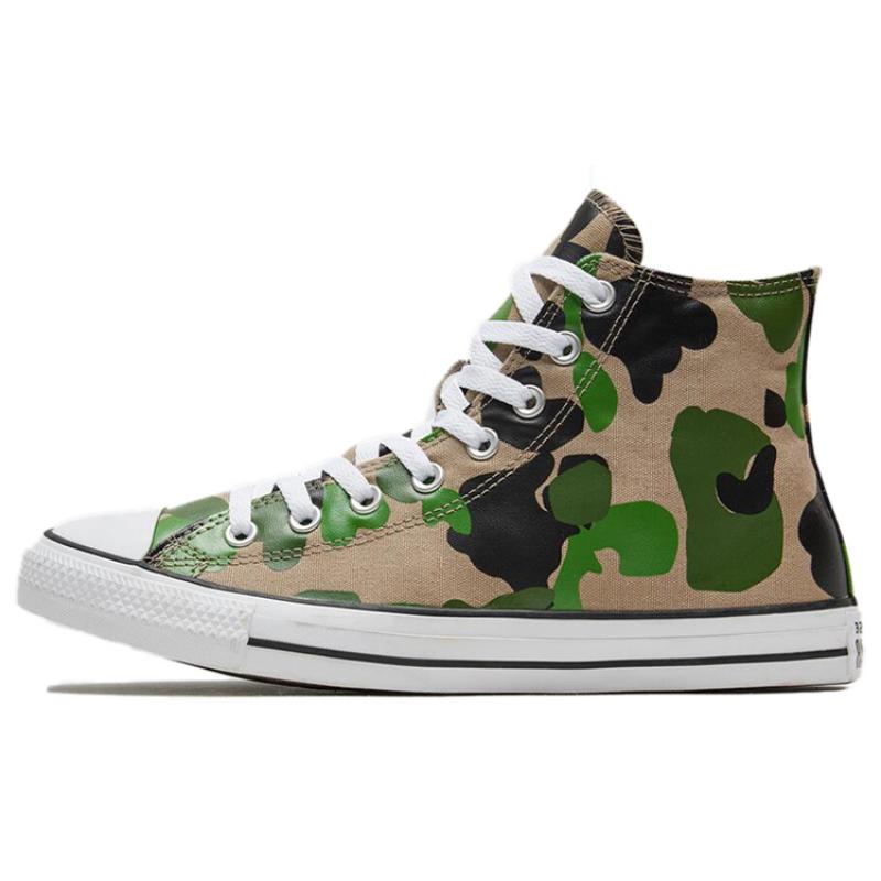 Converse Chuck Taylor All Star High Top Trendy Comfort High Top Espadrilles Unisex Camouflage