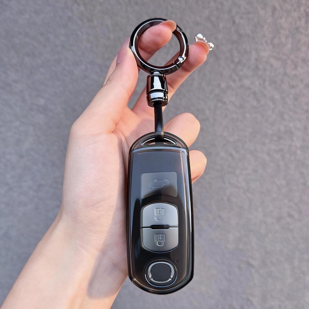 For Mazda 3 2 6 Cx 5 Cx30 Cx5 Mx5 Cx60 Cx 3 Key Caps Cover Case Car Key Holders Organizer Keychain Accessories Gift For Friend