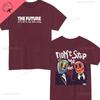 Retro The Umbrella Academy Double Sided Printed Cotton Tshirt Leisure Classic TShirts NoveltyShirt Loose Unique Tops