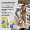 Detergente Schiumogeno Multiuso da 150 ml, Detergente Schiumogeno per Interni Auto con Spugna, Rimuovi Macchie per Sedili in Pelle Scarpe Bianche Schiuma Senza Risciacquo