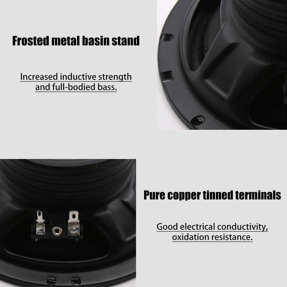 6.5 Inch Car Speaker Set High Power RMS 50W MAX 150W HIFI Sound Quality Car Horn Sets Car Audio Modification Car Set Of Speakers