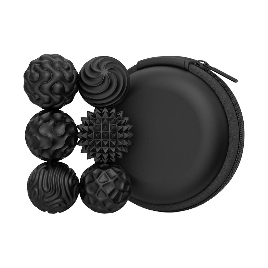 Silicone Magnetic Decompression Ball Children's Magnetic Sensory Ball 6 Pack Magnetic Educational Toys