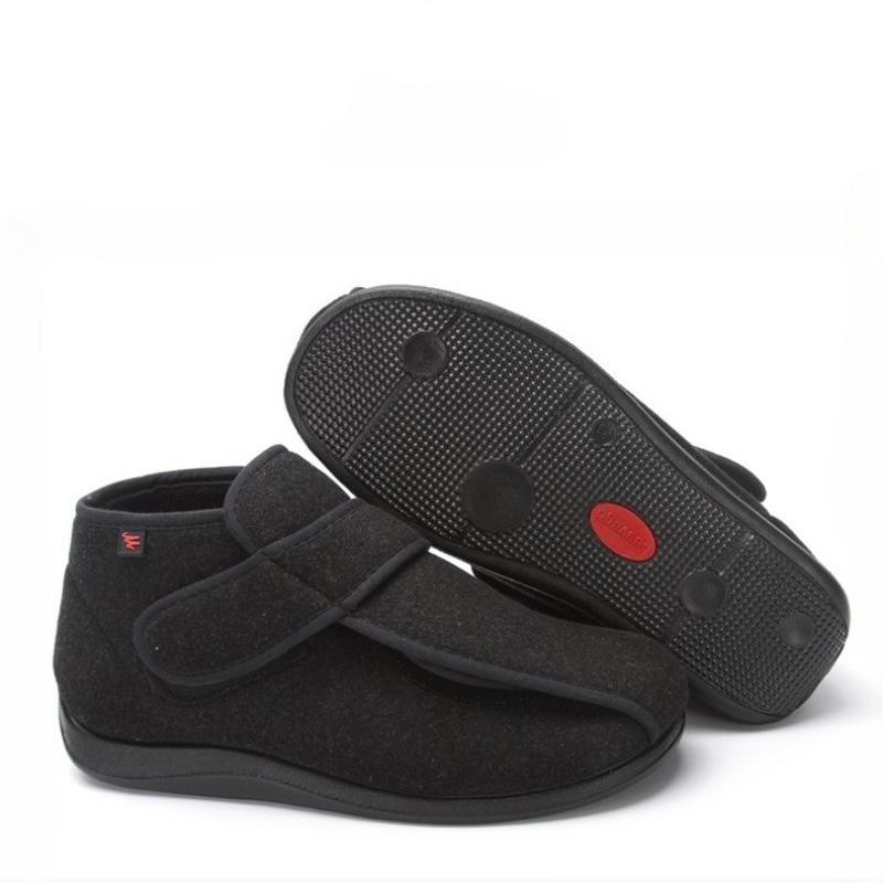 Widen The New Wool Shoes Fat Swelling Deformation Of Hallux Valgus Foot Wide Elderly Diabetes Shoes Large size 34-51
