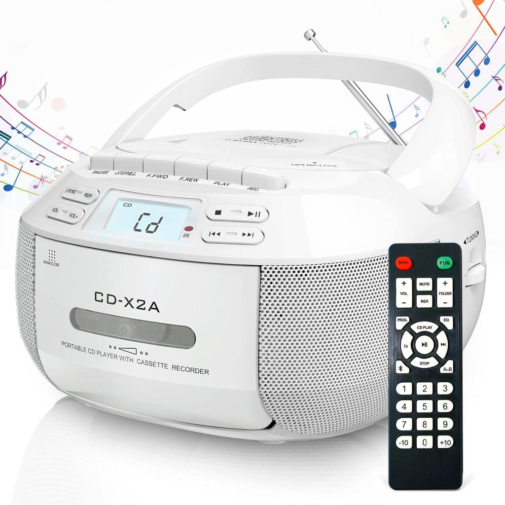 Grenzüberschreitende Bluetooth Boombox: CD/USB/Radio/MP3-Player