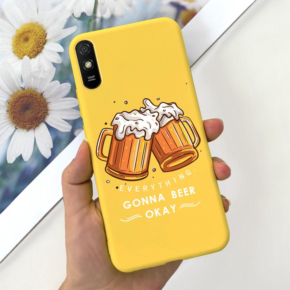 For Xiaomi Redmi 9A Case Redmi 9AT Cover Fashion Landscape Moon Soft Silicone Slim Funda For Xiaomi Redmi 9i Redmi9i Sport Coque