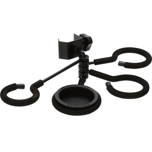 

HERCULES HA100 Triple Mute Holder for Trumpet, Cornet, French Horn, and Trombone