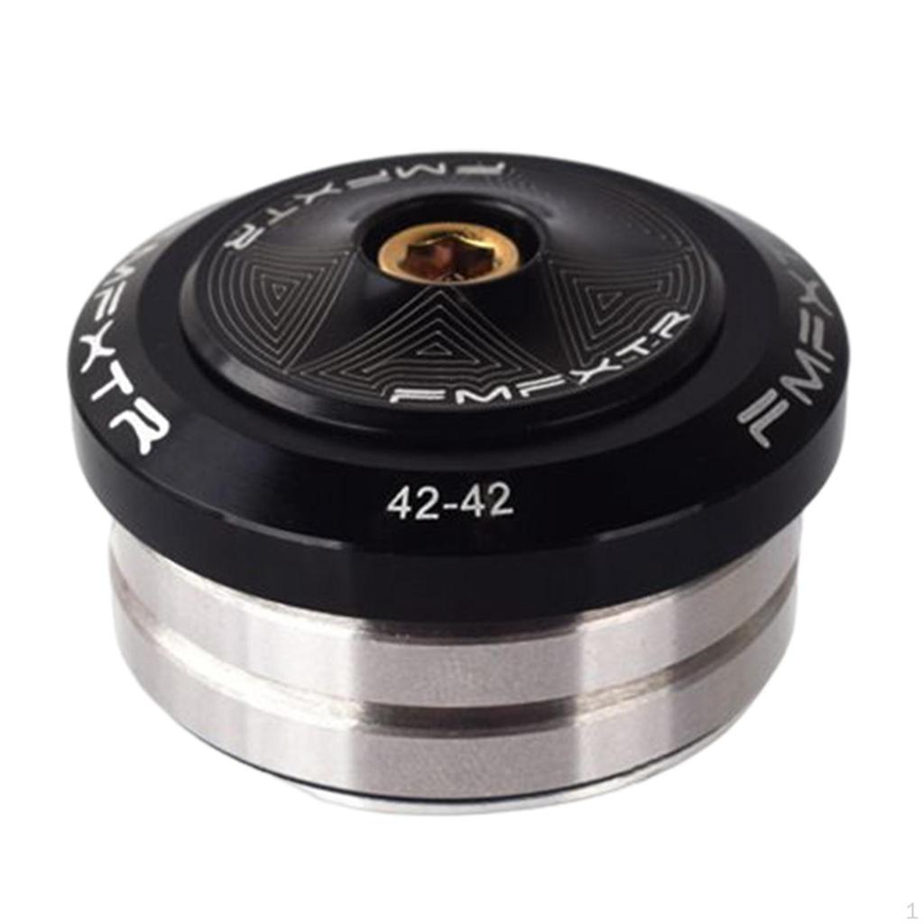 1-1/8 Threadless Double Sealed Bearings Lightweight Headset, fit Mountain Bike Road Straight Tube