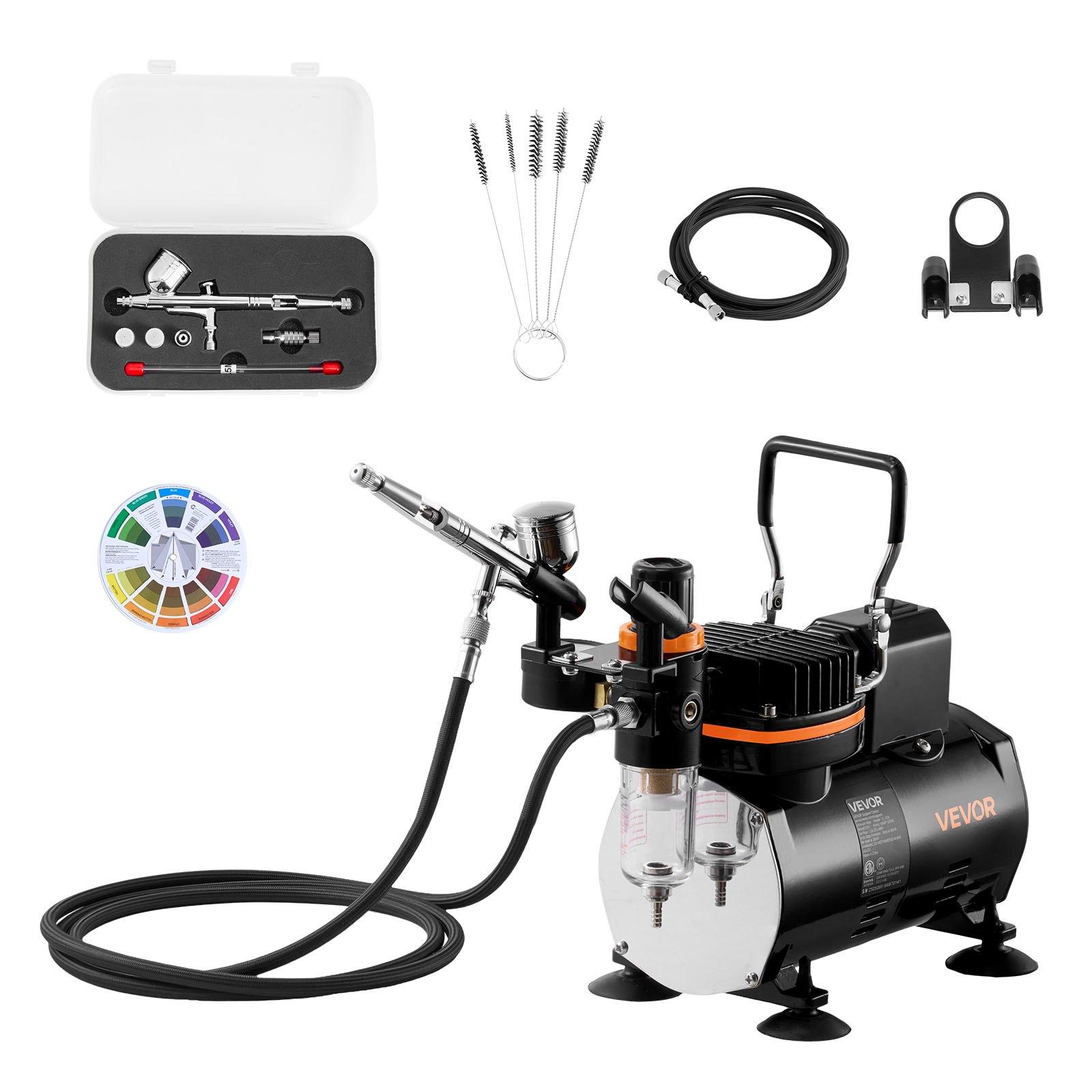 VEVOR Airbrush Kit, 1/6 HP, Air