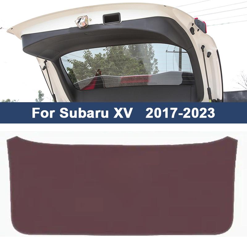 Car Trunk Mat For Subaru Forester XV Outback Crosstrek 2025 Leather Boot Liner Full Coverage Anti-Scratch Interior Accessories
