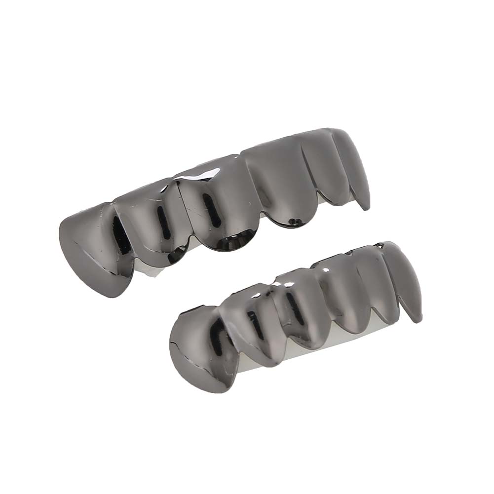 Shiny Teeth Hip Hop Prop Teeth Accessory Decoration for Halloween Party Gift
