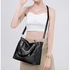 Luxury Famous Brand Women's Soft Leather Handbag Large Capacity Tote Bag Women's Shoulder Crossbody Bags