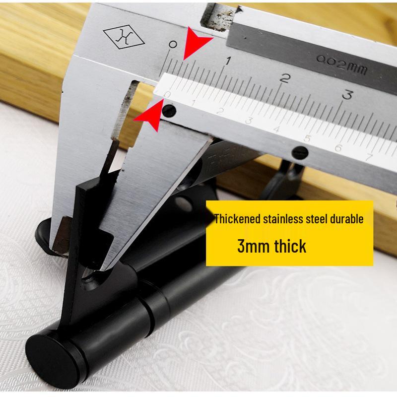 4-Inch Thickened 304 Stainless Steel Mortise-Free Silent Bearing Door Hinge